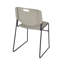 Plateau de table Kee, 4 chaises empilables Zeng-51310978-51311007-84166796