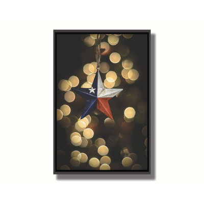 «Texas Star on Christmas Tree» par Kelly Wade. Estampe numérique