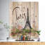 « eiffel tour avec paris scribble », peinture beige-35122574-35122578