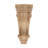 10-1/2 in x 4-7/8 in x 5-1/4 in Unfinished Solid Classic Traditional Plain Wood Corbel-51890554