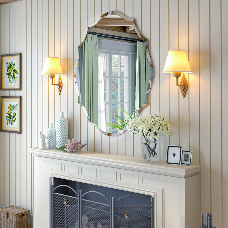 Miroir mural Emitte, 31,5 po x 24,5 po