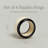 Over&Back Resin Napkin Rings, Set of 4