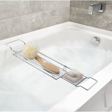 Extendable Bathtub Caddy and Organizer