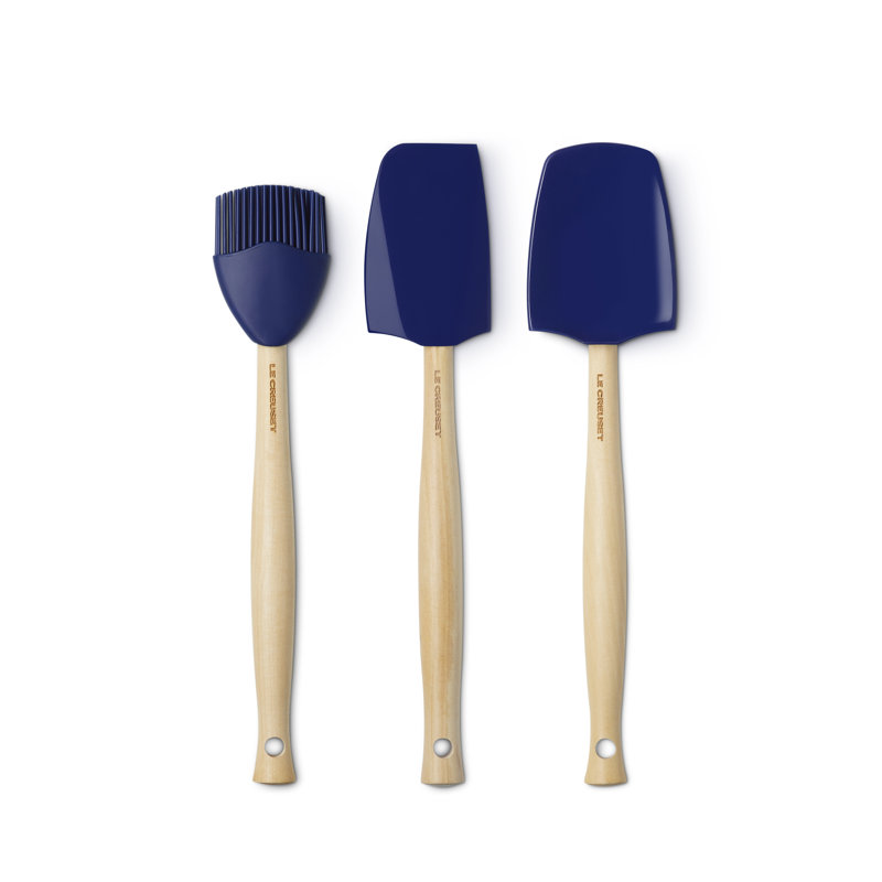 Le Creuset Set of 3 Craft Spatula's, Azure