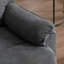 Canapé inclinable manuel en tissu de chenille de 119 po de largeur avec 119 sièges fixes et dossier confortable et doux-130702545