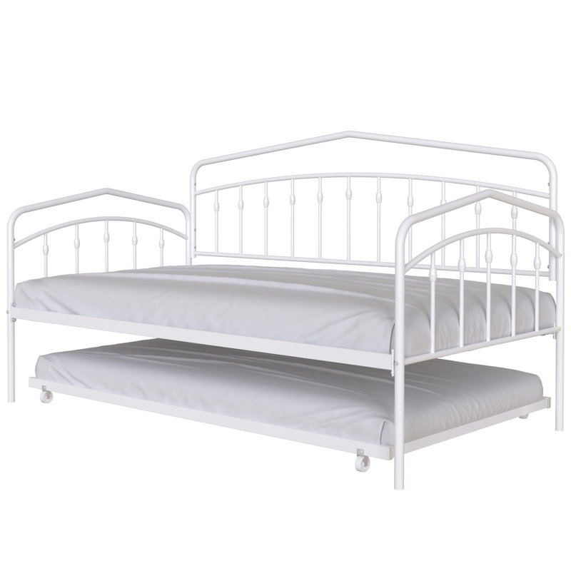Benny Twin Daybed With Trundle, White