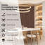Panneaux muraux à lattes flexibles 3D 118 po × 11,8 po, revêtement mural acoustique à faire soi-même, bois naturel huilé noyer (paquet de 2/19,4 pi²)-135089270
