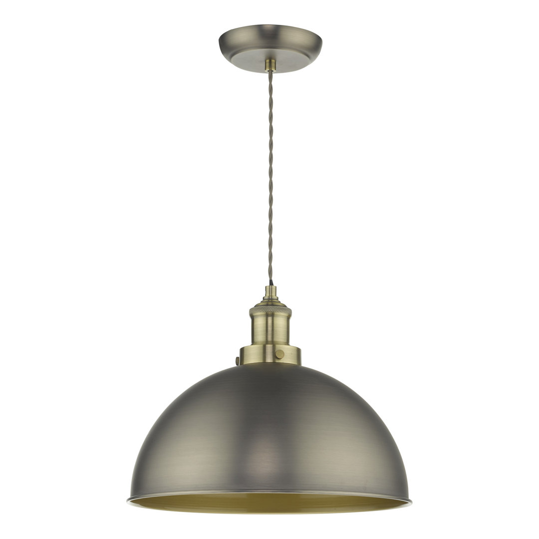Exmore 1 - Light Antique Brass Pendant