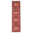 Kargahi One-of-a-Kind Runner: 2'10" X 9'10" New Age Runner Wool Area Rug in Red