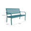 Powder Coated Steel Outdoor Bench-735163184