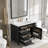 Bathroom Vanity with Sink, 3 Drawers and Adjustable Shelf-1873518749