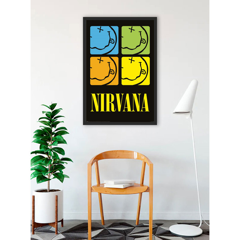 «Nirvana - Smiley Squares» sur