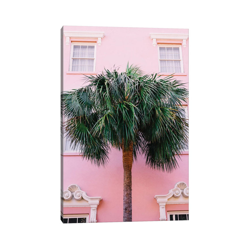 Charleston Pink by Bethany Young - Wrapped Canvas Print, 20.32 cm H x 30.48 cm W
