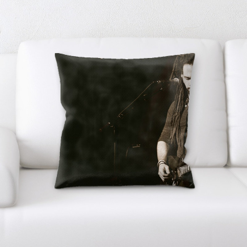 Coussin décoratif à bandes