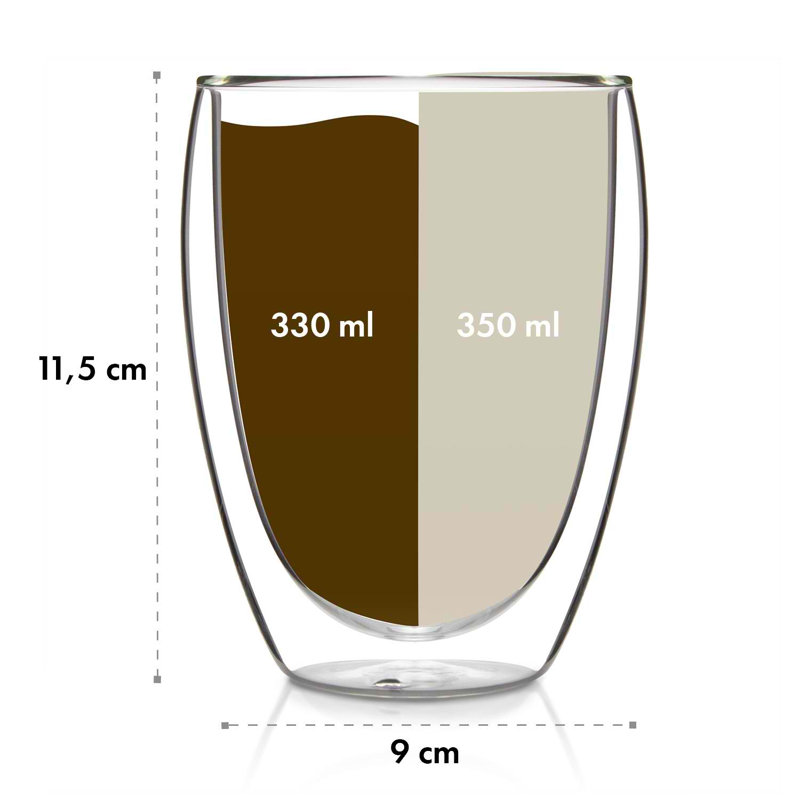 350 ml Handmade Glass Set