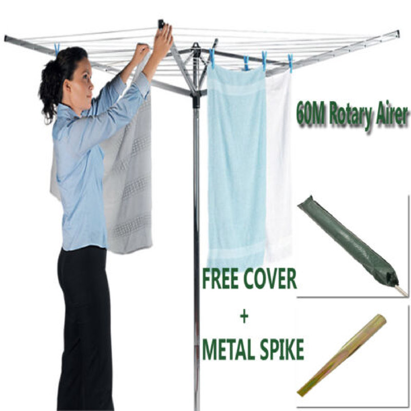 Metal Foldable Rotary / Umbrella Clothesline