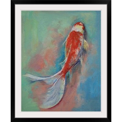 « perle banded koi » par l’impression de peintures Michael Creese