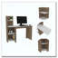 Bureau d'écriture à 4 tablettes White and Pine