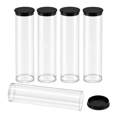 Plastic Storage Tubes 2" X 8.25"