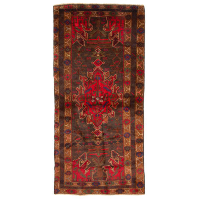 Rizbaft Grey Rug 3'5" x 7'0"