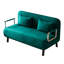 Antique Velvet Chaise Lounge For A Comfortable Living 55" Convertible Chair, With Frame & Pillow, Home Office Spaces-603287651-603287661