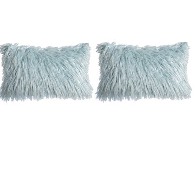 Faux Fur Pattern Faux Fur Throw Pillow Cover with Insert