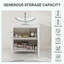 Meuble-lavabo simple 30 po avec lavabo moderne autoportant-2055678064