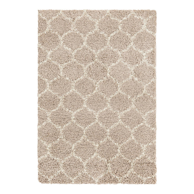 Tapis à poils longs Everly Quinn Ruby