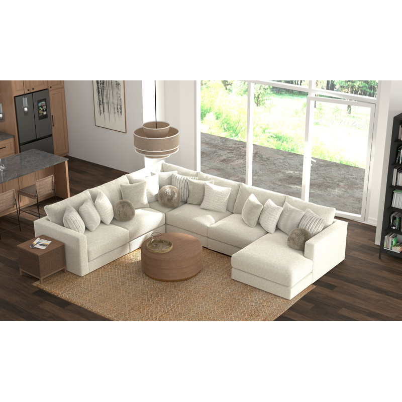 Canapé modulaire 6 pièces Ritzy, Orienté à gauche (vu de face)