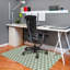Tapis de chaise de bureau 9 à 5 35 po x 47 po Chain Link-55205249