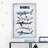 Assorted Sharks Print on Wrapped Canvas-443998063