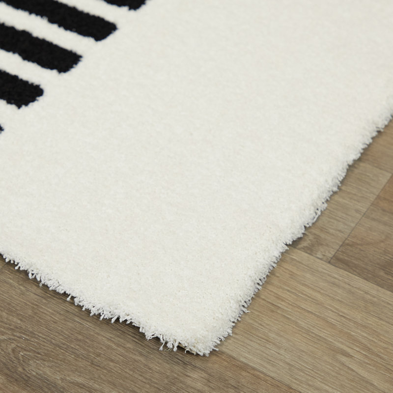 Mathilde Striped Indoor Rug, Rectangle 5'3" x 7'