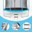 Beyong Round Backyard Trampoline with Safety Enclosure
