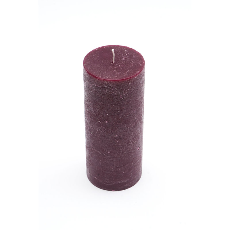 3 Piece Lavender Scented Pillar Candle Set