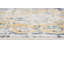 Tapis abstrait bleu / jaune moutarde Kymiere-1839705044