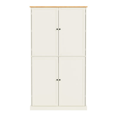  Grand garde-manger autoportant avec tablettes réglables et 8 tablettes de porte