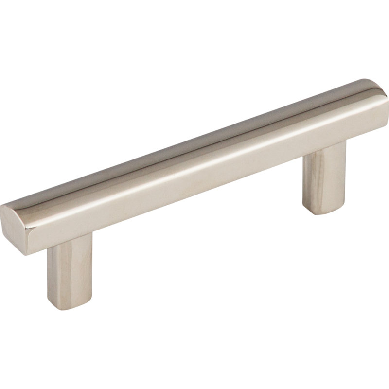 Hillmont Bar Pull, Polished Nickel, 3" Center to Center
