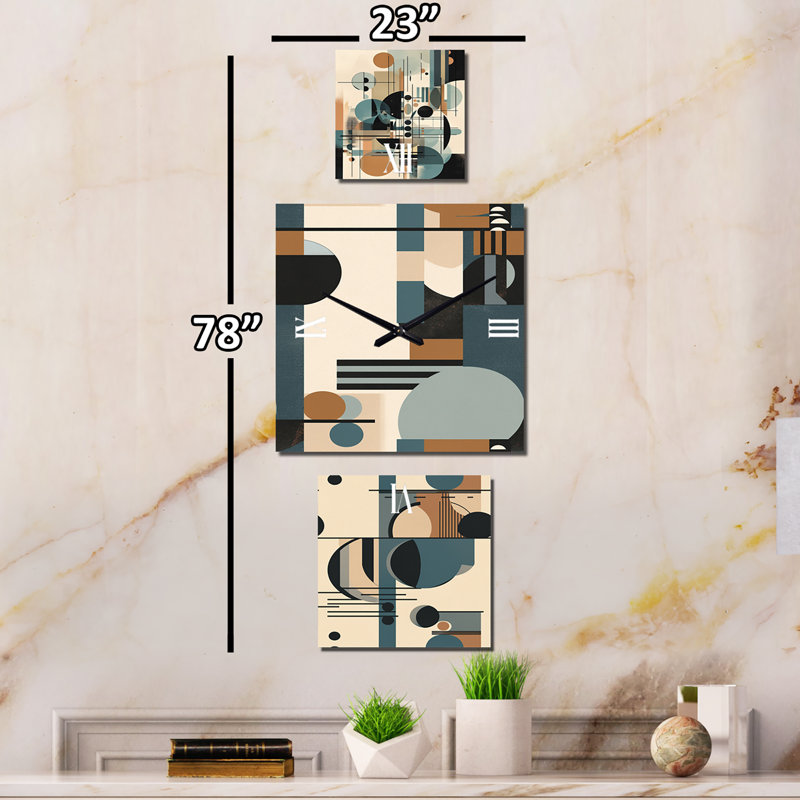 Dena Metal Wall Clock
