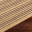 Tarri Boho Jute-Look Striped Brown Area Rug-1430741728