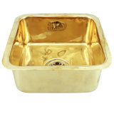 Brightwork 16.63'' L Single Basin Kitchen Sink