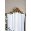 Exquisite Decorative Arched Wall Mirror with Distinctive Frame and Crown