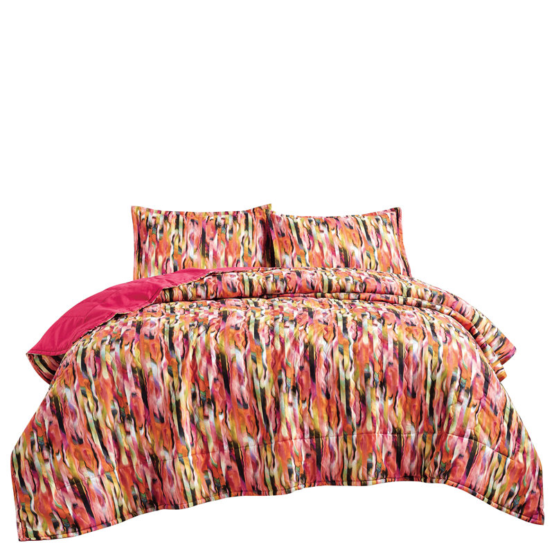 Eclectic Abstract Duvet Cover, Queen