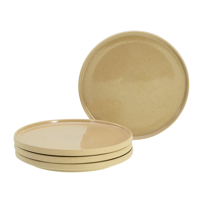Futuro Black 21.5cm Salad/Dessert Plate, Black