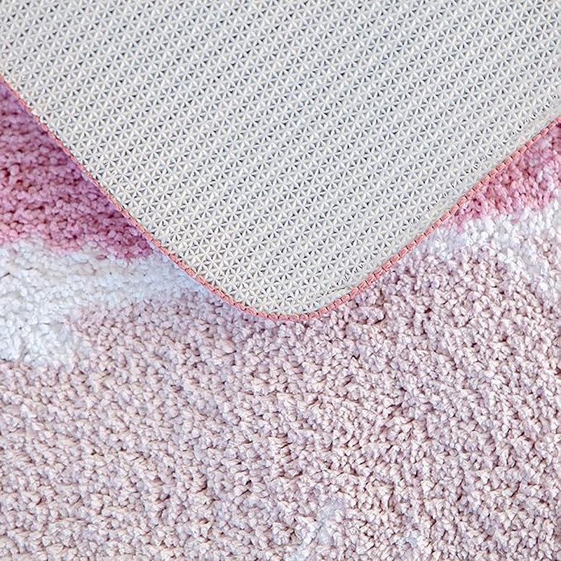 Tapis en microfibre Plume Boho Gradient Feather