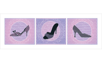 3 Piece No Frame Print