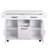 Kitchen Island with Trash Can Storage Cabinet, Kitchen Cart with Drop Leaf, Spice Rack, Towel Rack and Drawer, Rolling Kitchen Island on Wheels with Adjustable Shelf-1754060872