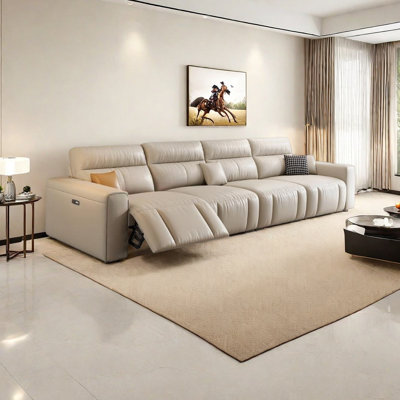 High-end light luxury style electric sofa