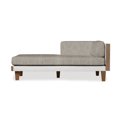Catalina Outdoor Teak Chaise Lounge