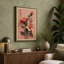 Three Flowering Stems Japandi - Wrapped Canvas-871801574-871801572