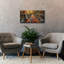 Art mural sur toile Gorlin «Fall Forest Wooden Bridge» par Rey Klimt-1517373912